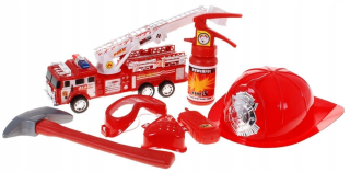 Hasič set fire truck