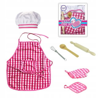 Malý Chef Costume Kit + Kuchynské doplnky