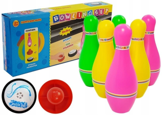 Bowling Set Colorful 6 ks Lit
