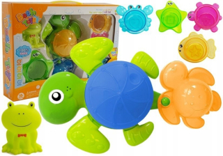 Plastová kúpeľňová súprava hviezdice korytnačky