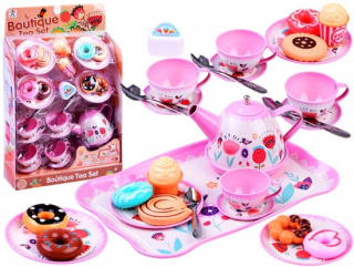 Coffee Tea Set Cup Cookies