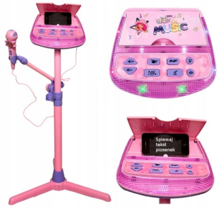 Karaoke Karak Mikrofón MP3 stand