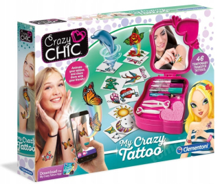 Tetovanie kit Clementoni Craz Chic 78252