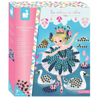 Kreatívny set - Charming Sequins Balletnice Janod
