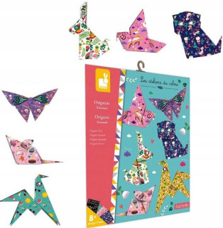 Sada kreatívne origami zvierat 8+ Janod