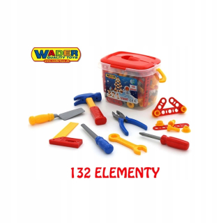 Sada náradia s príslušenstvom Wader 132 elements
