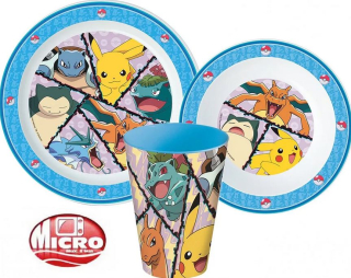 Riad Kit Pokemon Raňajky riadu 3 Micro
