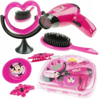 Sada vlasy krásu v Minnie Mouse kufri