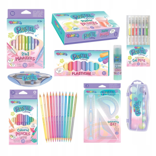 Art Set of Colorino 9 Pastelové prvky
