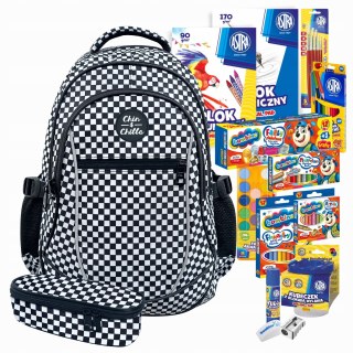 Školský batoh - Set School Backpack Youth Krarat + Layette