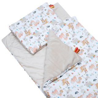 Detský set paplón, vankúš - Velvet 220x80 FOX Bedding Set