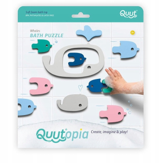 Sada penových puzzle 3D octu veľryby