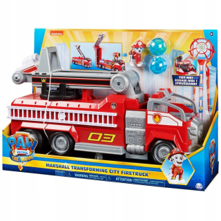 Paw Patrol - Sada s figúrkou filmu Paw Patrol Movie Firetruck Mar
