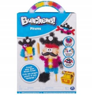 Žiariace sady v tme Pirate Bunchems 6039994