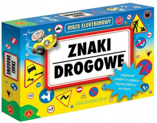 Dopravné značky. Elektrónový mozog. Alex