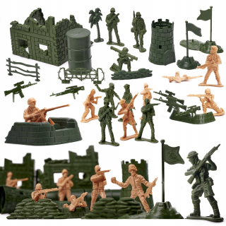 Vojak vojenská základňa Figurine Set 114el.