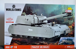 COBI 3024 SUPER HEAVY TANK MAUS Panzer VIII WOT