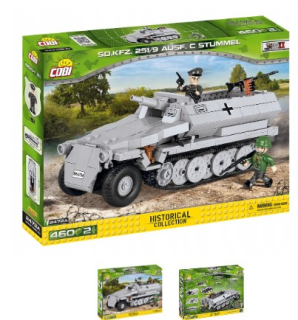COBI Sd.Kfz. 251/9 Ausf. C Stummel 2472 A