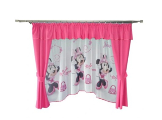 Detské záclony NASTAVIŤ DISNEY Land Minnie INN