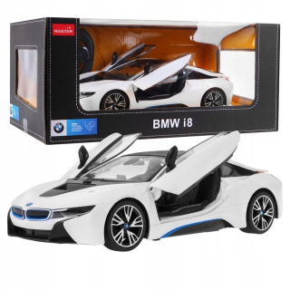 Auto Diaľkovo ovládané BMW I8 01:14 RAstar biela