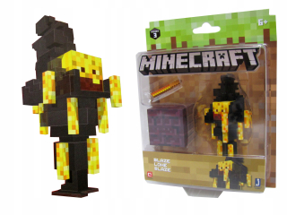Minecraft - Figúrka Blaze Flame + Príslušenstvo_ Minecraft