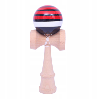 japonská loptička na zručnosti kendama - hrubé pruhy