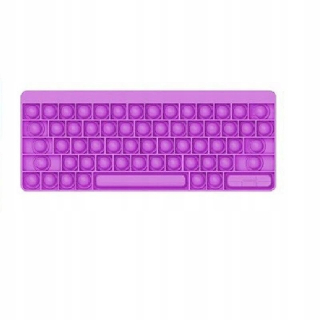 Keyboard pop fidget reproduktor stres hračka Popse Rainb