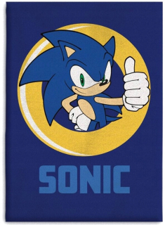 Prikrývka, prehozy na posteľ - prikrývka polárna prikrývka Sonic 100x140 cm