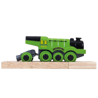 batérie lokomotíva Flying Scotsman parný vlak