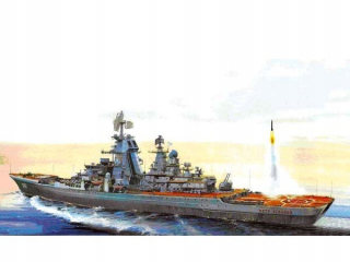 model lode Cruiser Petr Velikiy