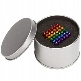 Stavebnica - NeoCube guličky Magnetické bloky 216 ks 5mm