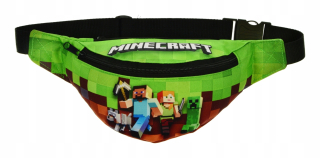 Minecraft - Minecraft obličkový vrecko nastaviteľný vzor pásu n6