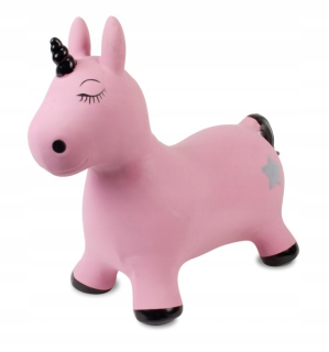 Krásna guma jumper pre deti. Unicorn čerpadlo