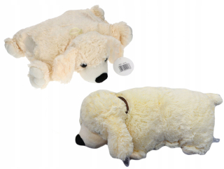 Detský dekoračný vankúš - Labradorský pes /2in1 maskot dlaždice vankúš
