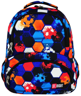 Školský batoh - Batoh BP07 St.right Football Thermal + Scarf