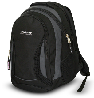 Školský batoh - Yeepsport S106 Black and Graphite School Batoh