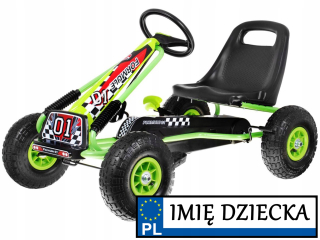 Brzdenie vozidla Gokart Pedal + čerpané kolesá
