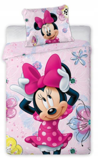 Minnie mouse - Posteľná bielizeň 140x200 Minnie Minnie Miki myš