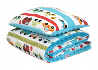 Perinky do kočíka - Posteľ pre Minky 50x75 Trolley Ewox 11580 vankúš