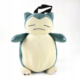 Roztomilý plyšový batoh Pokamon Snorlax kabelka