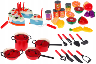 Super kuchynský set + príslušenstvo hrnca + koláč