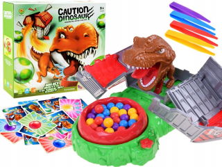 super arkádová hra UPOZORNENIE NEZOBUĎTE DINOSAURA