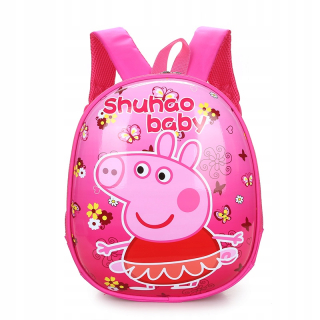 Peppa ošípané detské batoh 3D materská škola