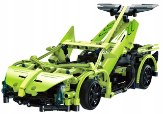 Stavebnica - Technické Cada Auto Sports Blocks + Pilot