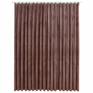 Detské závesy - Vidaxl Blackout Curtain s háčikmi,