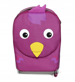 Detský kufor - Affenzahn Bella Bird - Purple / Pink Suitcase