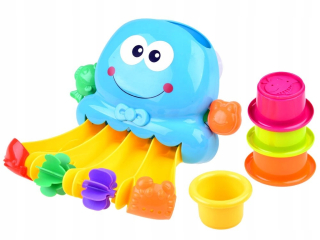 Veselá chobotnice šmykľavka hračka toy
