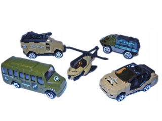 Vojenská Metal Cars Resoraki Dopravné Army