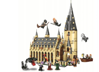 Stavebnica - sada Stavebné kocky Harry Potter Rokfortský hrad až 983ks