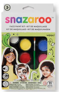 Face Maľba nastaviť Snazaroo Paint Paint